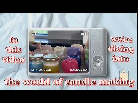 candle making process