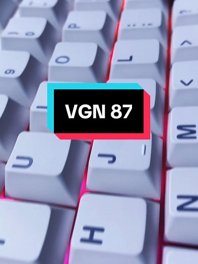 VGN V87 Caribbean Blue Mechanical Keyboard Review
