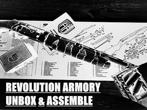 REVOLUTION ARMORY - UNBOX & ASSEMBLE 12 GUAGE SEMI AUTO SHOTGUN