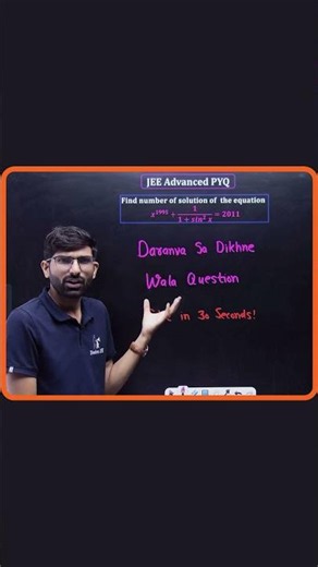 Most Important Question for JEE Main + Advanced 🔥