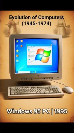 Evolution of Computers: The Beginning (1945-1974) 🏛️ #shorts #history