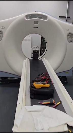GE Lightspeed 16 Slices CT Scanner Installation.#generalelectric