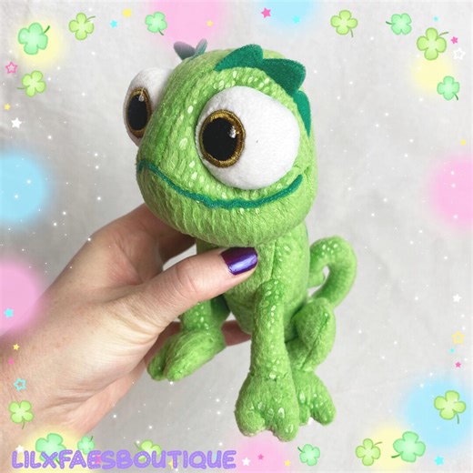 6" Disney Tangled Pascal Soft Toy Plushie Posh Paws - Etsy