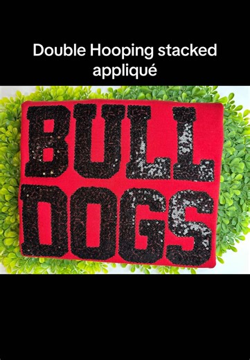 Double Hooping Stacked Appliqué Techniques