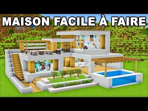 LA MAISON MODERNE PARFAITE pour TOI sur Minecraft !
