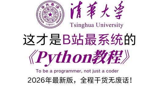 【整整300集】这才是B站最全最系统的零基础Python教程（含爬虫+数据分析），小白学python从入门到实践，看这套就够了！存下吧，全程干货无废话！