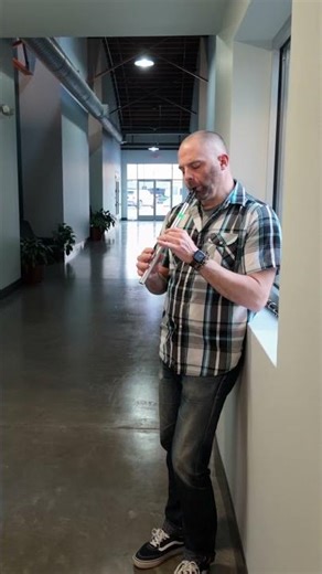 Rocky Road to Dublin (Humphrey low G tin whistle) #officetunes #sinners
