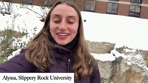 📽️ Get to know Alyssa | a junior Exercise Science major at SRU