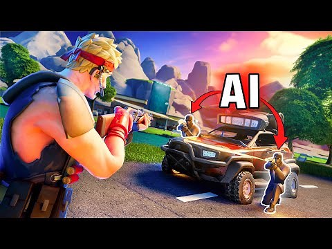 AI Free-For-All Island! New Best Practice Map in Fortnite?