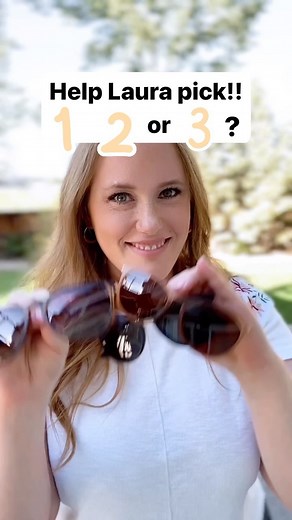 5.7K views · 17 reactions | Comment GLASSES for the link to our new favorites shades!  ‼️ Help Laura pick!!! ‼️ Do you like 1️⃣, 2️⃣, or 3️⃣ best?? We are seriously loving these retro frames - and that matte finish is  #amazonfinds #amazonfashion #sunglasses #cutesunglasses #affordablefashion | Passionate Penny Pincher | Facebook