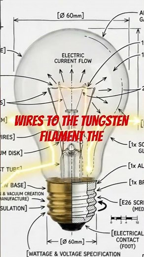 How an Incandescent Bulb Works: Technical Anatomy & Engineering Explained 💡