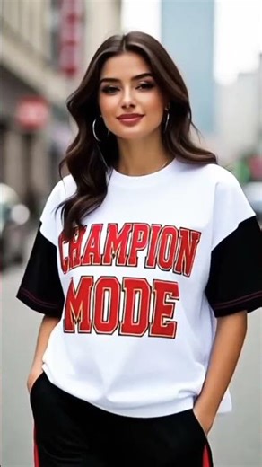 CHAMPION MODE 🏆🔥 Sports T-Shirt Design | Gym & Streetwear Style