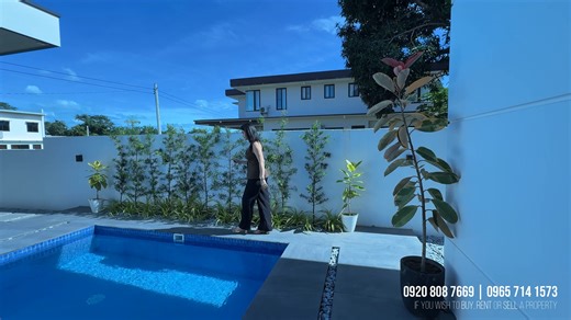 LUXURY BUNGALOW HOUSE FOR SALE WITH POOL IN ANGELES CITY PAMPANGA Located: Inside a high end subdivision with amenities and gated. Near Sm Clark, Gym, Transportation hubs, Hospitals, Public Market and Clinics. Lot area: 546sqm Floor area: 400sqm Selling price: P46M Details: 3 Bedrooms 3 Bathrooms 1 maid’s room Semi-furnished Bungalow 1-2 Parking Non gated Built in cabinets Built in wardrobes Bathtub Swimming pool Storage room Admin K 0965 714 1573 | Central Luzon Living