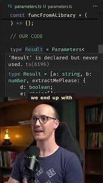 Parameters is SO helpful