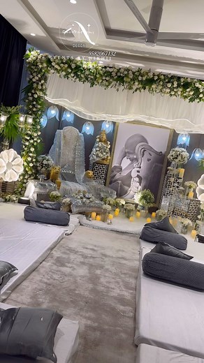 EVENTS BY NIKHIL - JAI GURU JI | 🫶🏻◻️Trust In Guruji’s Timing . . . Decor Book @event_by_nikhil 🩶 We Organize Complete Satsang bookings Contact 9582067132 #shukrana... | Instagram