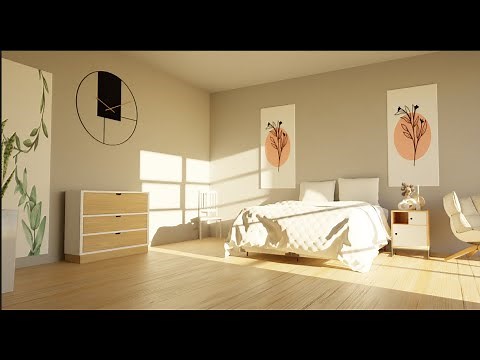 Create this Modern Bedroom in Blender in 10 minutes