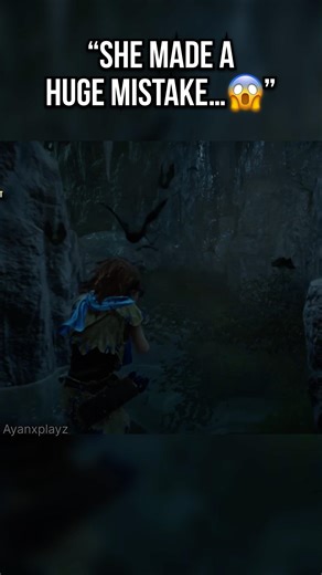 Would she make it out alive 😱😟||Horizon Zero Dawn || #gaming #horizonzerodawn #ps4 #gameplay