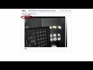 AXIS Q2901 - Temperature Camera Text overlay and AXIS Camera Station
