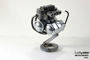 These Incredible Miniature Welded Engines Are the Coolest Things You'll See Today