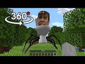360° POV: Skibidi Toilet is chasing you