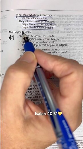 Renewed Strength Before Rest | Isaiah 40:31 (Evening Bible Reading)💛