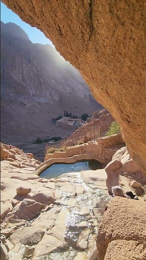 Rare View of Saint Catherine’s Monastery from Mount Aaron | Sinai Desert Adventure