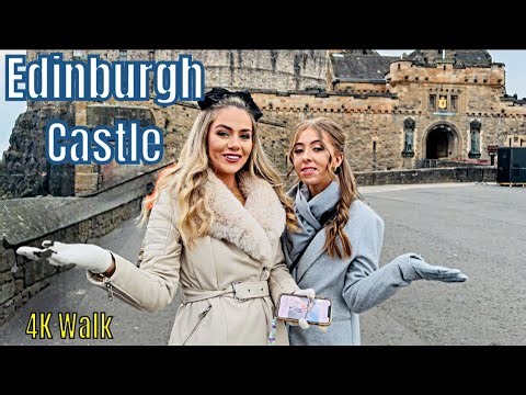 Edinburgh Scotland 4K Walk / Is this Scotland MOST visited Castle at Old Town Edinburgh ?