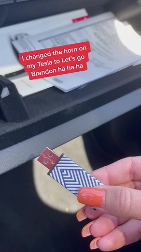 Tesla Horn Replacement: Let's Go Brandon | Boombox Fun!