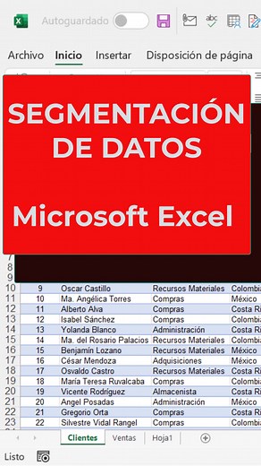 Segmentación de Datos en Excel: Tutorial Completo