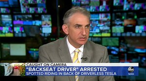 Tesla owner arrested after being caught ‘backseat driving’