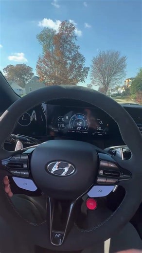 Hyundai Elantra N with Forge Cold Air Intake Sounds #hyundaicars #cartok #elantran