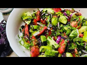 Armenian Summer Salad-Ամառային աղցան-Armenian Traditional Food