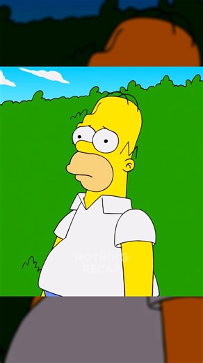 HOMER ESCAPES FROM THE SIMPSONS' WORLD!? #simpsons