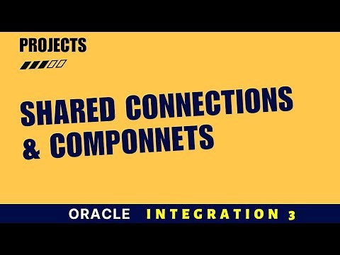 Create Shared Connections in Oracle Integration, Share components between projects in OIC 3