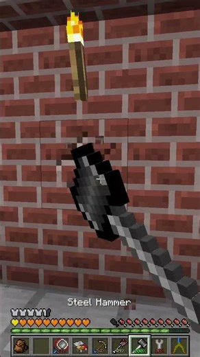 Take A Brick House Apart #modded #minecraft