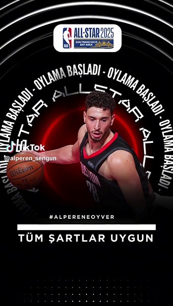 Alperen Şengün All Star Oylaması | NBA 2024