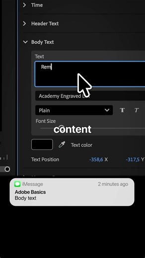How To Make a iPhone Notification in Premiere Pro