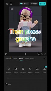 How to make a glossy gfx on CapCut