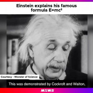 Explanation of E =mç² | Mews