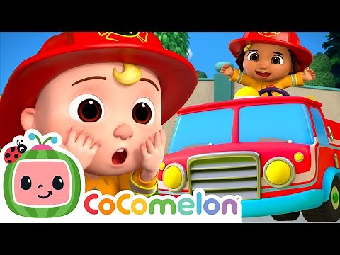 Wheels on the Fire Truck + Shopping Cart Song + MORE CoComelon Nursery Rhymes & Kids Songs