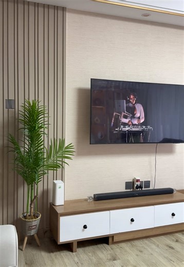 Stylish Wallpaper and Flutted Panels at Ruby Interiors