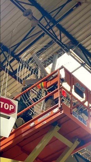 Installing a big ass fan