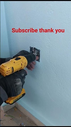 Installing a Double Socket #diy #viral