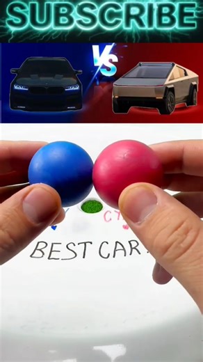 Cybertruck vs BMW: The Ultimate Car Race 🏁#autobattle #car #bmw #car #bmw #cars