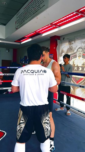 Debut Fight Training Camp with Manny Pacquiao | Vladimir Grand