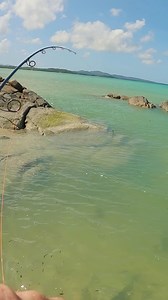 4.6K views · 34 reactions | From the first cast to the firepit.  Where will your Reaction take you? The Samurai Reaction proves its versatility in the remote north. Sensitive enough for finesse lures, strong enough to battle serious sportfish, and reliable when the only backup is your own skill. That’s true versatility. #catchandcook #samurairods #fishingreel #crocodile #trevally #viralfishing | Samurai Rods | Facebook