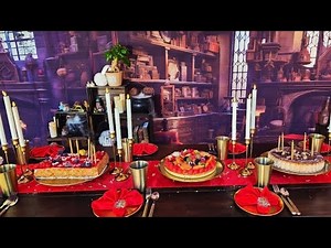 Décoration d'anniversaire Harry Potter !
