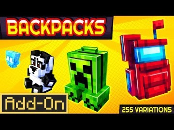 [免费下载]背包-我的世界插件市场包免费下载-Minecraft Marketplace Backpacks Add-On