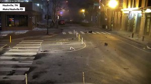 The moment RV explodes in Nashville