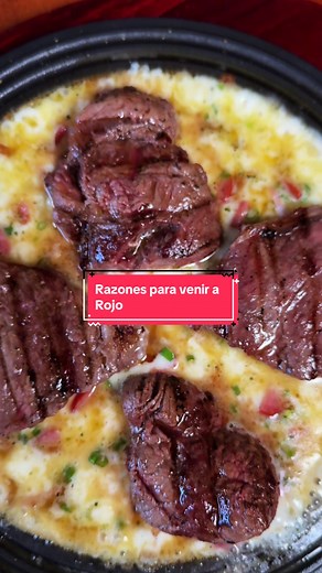 ¿Por qué tienes que venir a Rojo?🔥 Aquí te dejamos algunas de las razones por las que no te puedes perder la experiencia de venir a Rojo Fire & Wine. ¡Te esperamos! 🥩🍷 Realiza tu reserva al📲62421634. 📍Zona Sur, San Miguel, Calle Gabriel Rene Moreno #1384 #RojoFireWine #carne #lapaz_bolivia🇧🇴 #bolivia #parrilla #comida #food